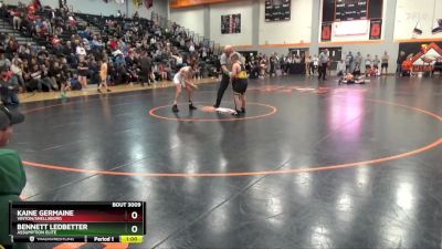 N-8 lbs Quarterfinal - Bennett Ledbetter, Assumption Elite vs Kaine Germaine, Vinton/Shellsburg