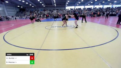 165 lbs Consi Of 16 #2 - Harley Hunter, WY vs Bianaca Macias, CA