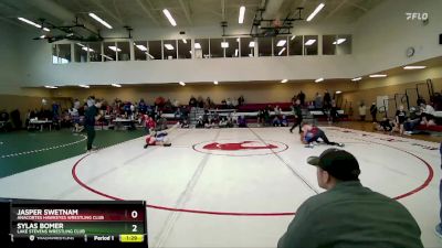 113 lbs Semifinal - Jasper Swetnam, Anacortes Hawkeyes Wrestling Club vs Sylas Bomer, Lake Stevens Wrestling Club