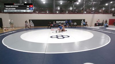 125 kg Cons. Semis - Dean Bechtold, Steller Trained Wrestling vs Rylan Kuhn, Air Force Regional Training Center