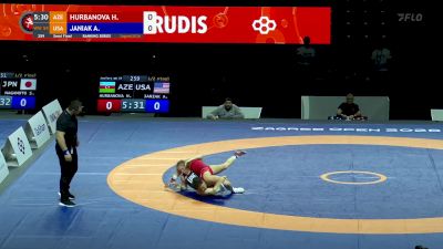 59 kg Semifinal - Alexis Janiak, USA vs Hiunai Hurbanova, AZE