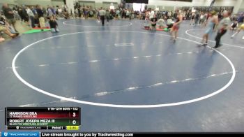 132 lbs Cons. Round 5 - Harrison Dea, TJ Trained Wrestling vs Robert Joseph Meza Iii, Black Fox Wrestling Academy