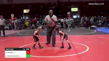 42 lbs Semifinal - Anaiah Peralta, Lockjaw WC vs Leonardo Romero Ramos, Gold Rush