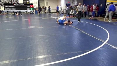 114 lbs Consy 4 - Jackson Hoy, Trinity vs Carter Ickes, Chestnut Ridge