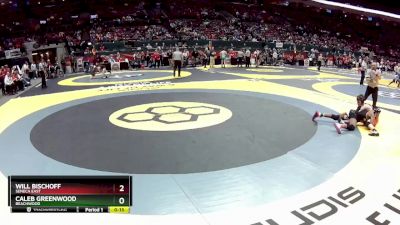 D3-150 lbs Cons. Round 2 - Will Bischoff, Seneca East vs Caleb Greenwood, Beachwood