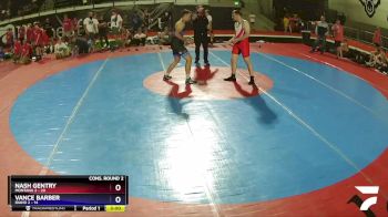 175 lbs Semis & Wb (16 Team) - Nash Gentry, Montana 2 vs Vance Barber, Idaho 2