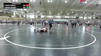 105 lbs Cons. Round 1 - Briggs Barnett, Wildcats Wrestling vs Lucas Tonello, GroundZero
