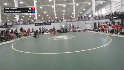 125 lbs Raenah Smith, Pennsylvania Blue vs Corabella Wesley, Indiana