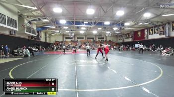 285 lbs 9th Place Match - Angel Blanco, Skyline College vs Jacob Aho, Skyline College