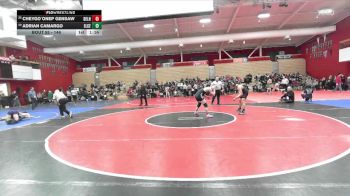 146 lbs Champ. Round 1 - Adrian Camargo, El Cerrito vs Cheygo`onep Gensaw, Del Norte