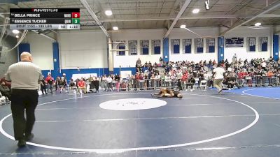 185 lbs Consi Of 4 - Bella Prince, North Andover vs Essence Tucker, Quincy Upper