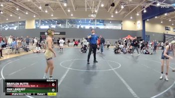 84 lbs Round 4 (8 Team) - Max Linquist, Team Shutt vs Braylon Butts, North Carolina National Team