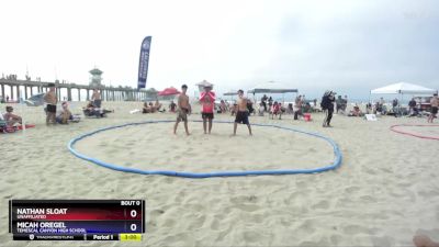 99-116 lbs Round 1 - Nathan Sloat, Unaffiliated vs Micah Oregel, Temescal Canyon High School