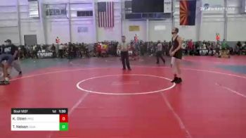 109 lbs Round Of 16 - Tayton Nelson, Cedaredge WC vs Kaden Obien, Precision WC