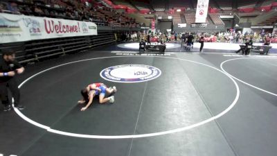 63 lbs 7th Place Match - Kaine Mercurio, World Team Training Center vs Noah Aguirre, Central Valley Bengals