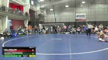135 lbs Finals (8 Team) - George Emendorfer, Tennessee Red vs Will Kirkland, Montana Maroon