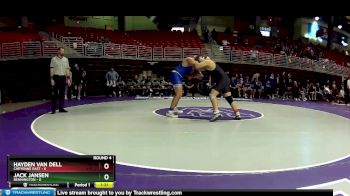 215 lbs Round 4 (6 Team) - Jack Jansen, Bennington vs Hayden Van Dell, Cheyenne East