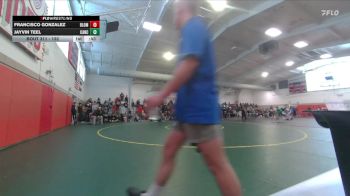 132 lbs Cons. Round 1 - Jayvin Teel, Canon City vs Francisco Gonzalez, Bloomfield