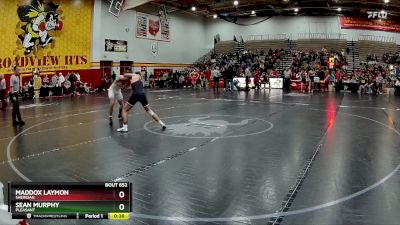 126 lbs Cons. Round 3 - Maddox Laymon, Sheridan vs Sean Murphy, Pleasant