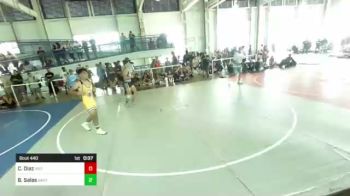 126 lbs Consi Of 8 #2 - Christian Diaz, Vista vs Benjamin Salas, Santa Fe