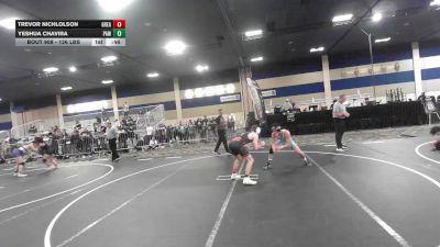 126 lbs Consi Of 32 #2 - Trevor Nichlolson, Great Oak HS vs Yeshua Chavira, Paw