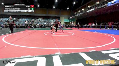 52 lbs 3rd Place - Kyan Keys, MilLard South Wrestling Club vs Kristian Alvarado, Kalispell Wrestling Club