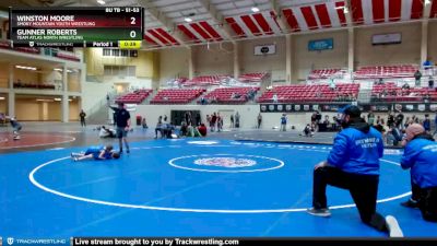 51-53 lbs Round 1 - Gunner Roberts, Team Atlas North Wrestling vs Winston Moore, Smoky Mountain Youth Wrestling