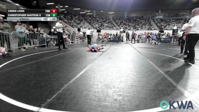 55 lbs Final - Creed Long, Powerhouse vs Christopher Waitkus II, Team Tulsa Wrestling Club