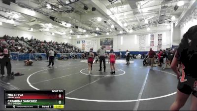 110 lbs Champ. Round 3 - Mia Leyva, Sierra Vista vs Catarina Sanchez, Bell Gardens