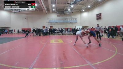 138 lbs Cons. Round 3 - Oliver Roberts, West Holmes vs Kamden Horvath, Edison