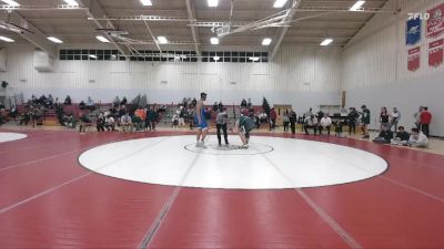 285 lbs Quarterfinal - Andrew Bovenizer, George School vs Isaiah Taylor, AIM Academy