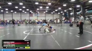 100 lbs Round 2 - Kingston Sikes, Oklahoma Outlaws vs Andrew Moro, Terps Xtreme