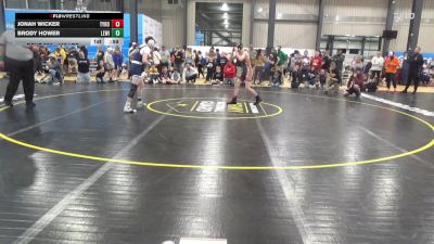 115 lbs Consolation - Jonah Wicker, Tyrone vs Brody Hower, Lewistown