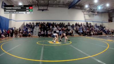 107 lbs Round Of 16 - Parker Thompson, Southmoreland vs Angelo Boni, Central Valley