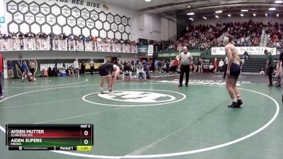 157 lbs Cons. Round 6 - Aiden Supers, Medina vs Ayden Mutter, Clarkston (MI)