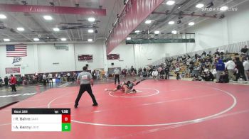 160 lbs Semifinal - Ryker Bahre, Canton vs Avery Kenny, Ledyard