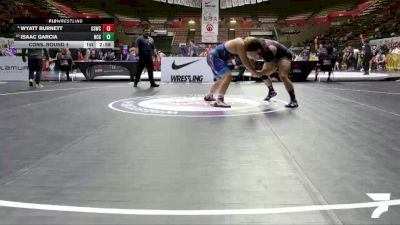 Cons. Round 4 - Wyatt Burnett, Golden State Wrestling Club vs Isaac Garcia, North Coast Grapplers