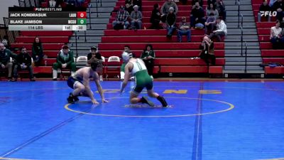 114 lbs 3rd Place - Jack Kondrasuk, Laurel vs Blake Jamison, McGuffey