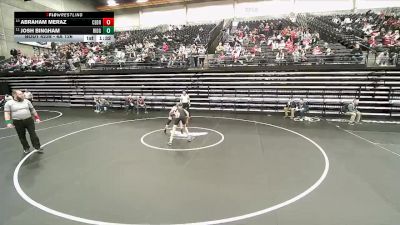 4A 126 lbs Cons. Round 2 - Josh Bingham, Ridgeline vs Abraham Meraz, Cedar