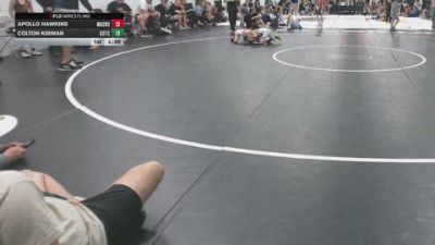 60 lbs Rr Rnd 4 - Apollo Hawkins, Mat Assassins Red - BK8E vs Colton Kirwan, Team Gotcha - BK8E