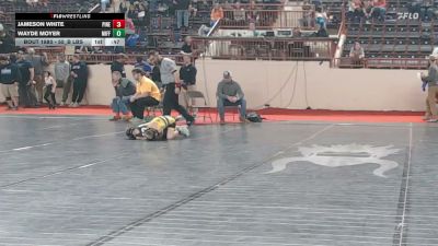 55_B lbs Round Of 64 - Jameson White, Pine-Richland vs Wayde Moyer, Mifflinburg