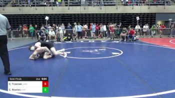 140 lbs Semifinal - Cole Trzeciak, Lansdale vs Colten Rowles, East Waterford