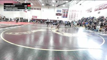 126 lbs Consi Of 8 #2 - Deron Daley, Granby vs Emiliano Kasma, Rocky Hill