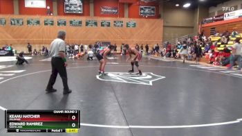 165 lbs Champ. Round 2 - Edward Ramirez, Santa Ana vs Keanu Hatcher, Palomar