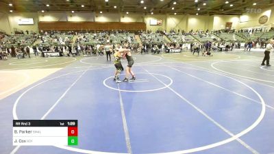 Rr Rnd 3 - Braiden Parker, Small Town WC vs Jaxson Cox, Roy WC