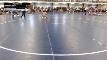 Silver 133 lbs Cons. Round 1 - Ashton Gamboa, Quincy vs Dylan McAmbly, University Of Dubuque