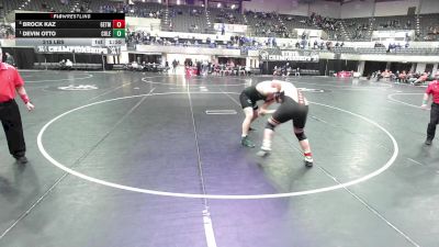 285 lbs Devin Otto, Coleman vs Brock Kaz, Gale-Ett.-Tremp/Melrose-Min