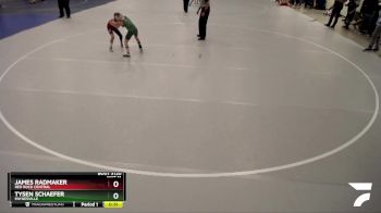 85 lbs Cons. Round 1 - Tysen Schaefer, Paynesville vs James Radmaker, Red Rock Central