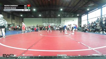 112 lbs Final - Keaton Chernisky, Broken Arrow Wrestling Club vs Bryson Gelinas, Honey Badgers Wrestling Club