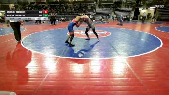 120 lbs 3rd Place - Jaxson Mercer, Gamehouse Training Center vs Nolan Jackson, Catlett Wrestling